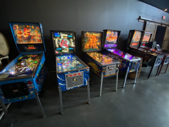 Outatime Amusements Gameroom at Ocelot Brewing