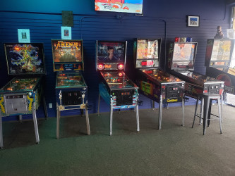 Play Money Pinball Arcade Bar