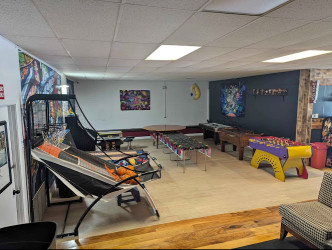 Rhett’s Arcade at Dad Tribes HQ